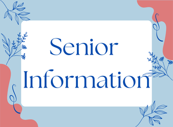 Senior's End of Year Important Dates 